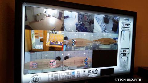 Installation vidéosurveillance avec TECH-SECURITE